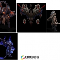 翼兽灵魔5个大BOSS怪物素材