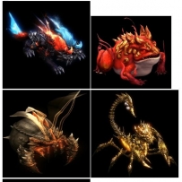 6个自定义世界boss素材